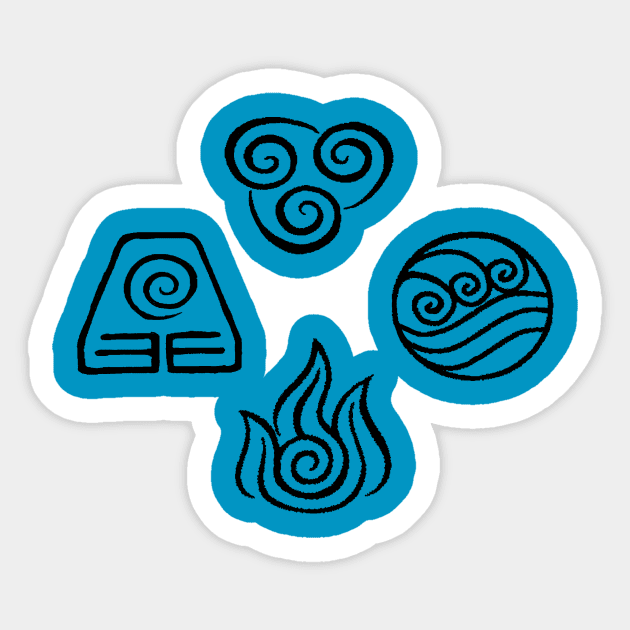 Avatar Elements Sticker by hmadland